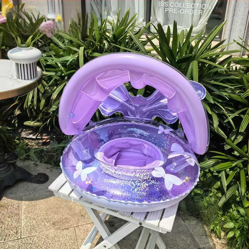 Baseina riņķis no videi draudzīga PVC, 0,2 mm biezums, piemērots baseinam, manuāla uzpūšana