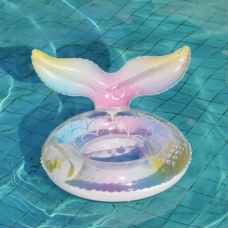 Baseina riņķis no videi draudzīga PVC, 0,2 mm biezums, piemērots baseinam, manuāla uzpūšana