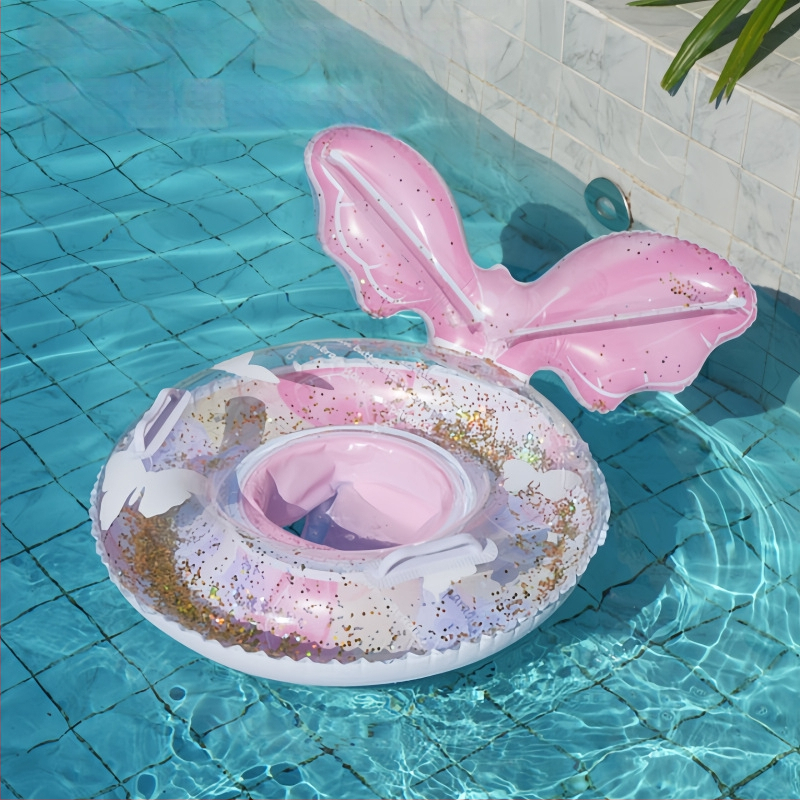 Baseina riņķis no videi draudzīga PVC, 0,2 mm biezums, piemērots baseinam, manuāla uzpūšana