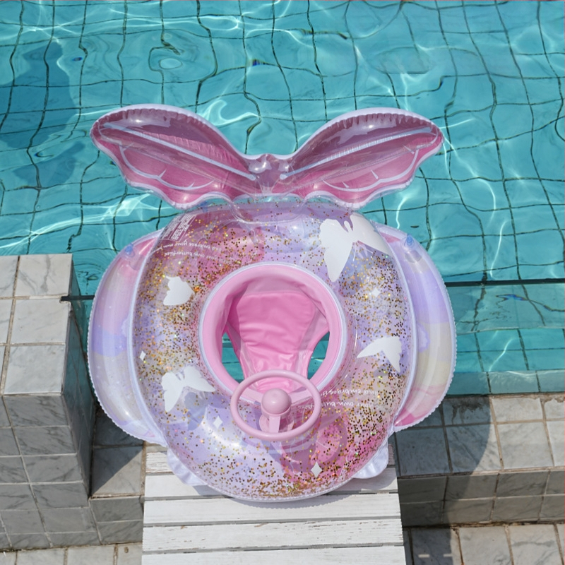 Baseina riņķis no videi draudzīga PVC, 0,2 mm biezums, piemērots baseinam, manuāla uzpūšana