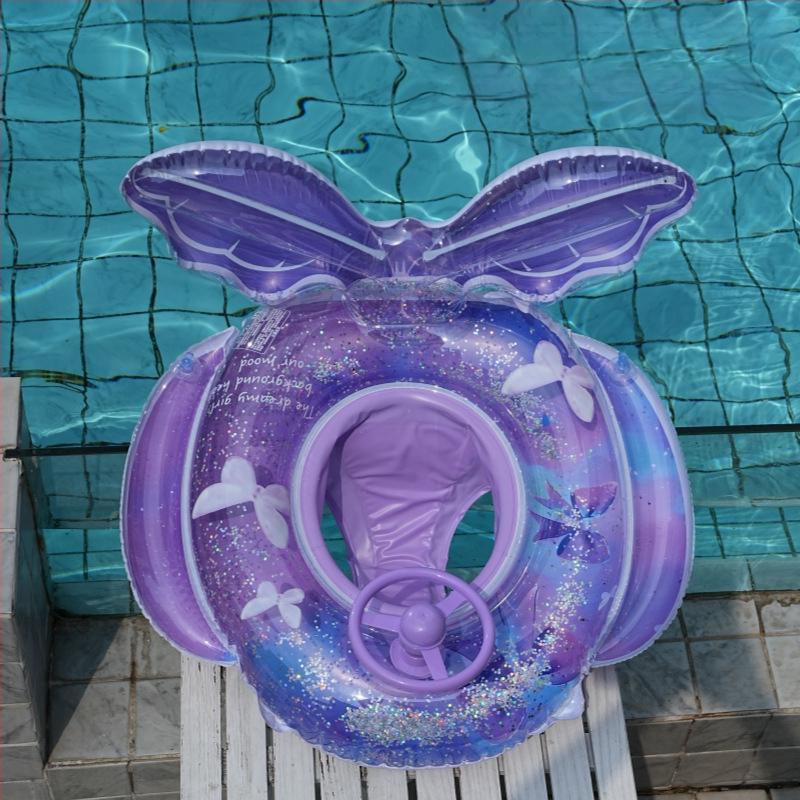 Baseina riņķis no videi draudzīga PVC, 0,2 mm biezums, piemērots baseinam, manuāla uzpūšana