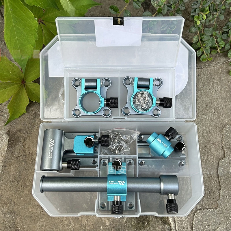 A Sail sklopiva kutija za ribolov, trodijelni set, s nosačem za kišobran i dijelovima za brzo pričvršćivanje, od aluminijske legure