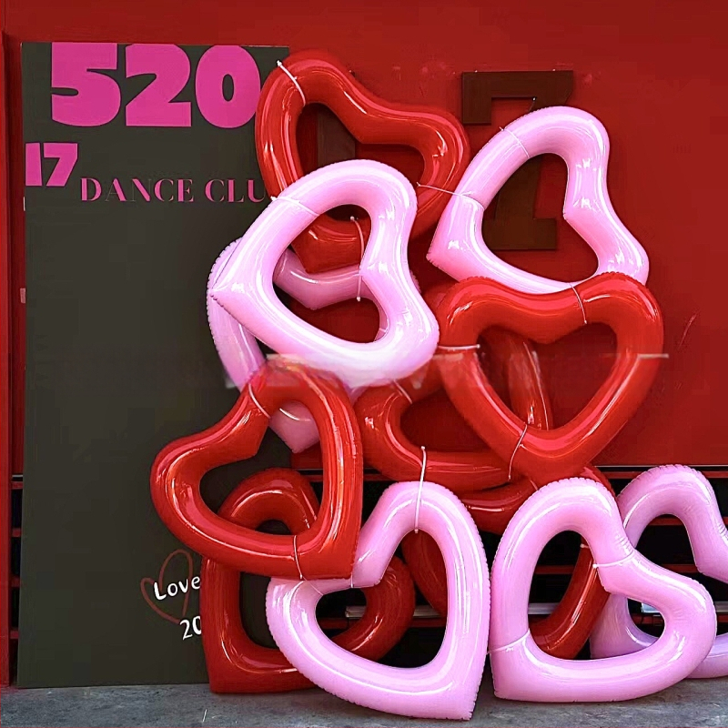 Sirds formā PVC pūšamais peldriņš pieaugušajiem, videi draudzīgs PVC, 0,22 biezums, manuāla uzpūšana, baseina lietošanai