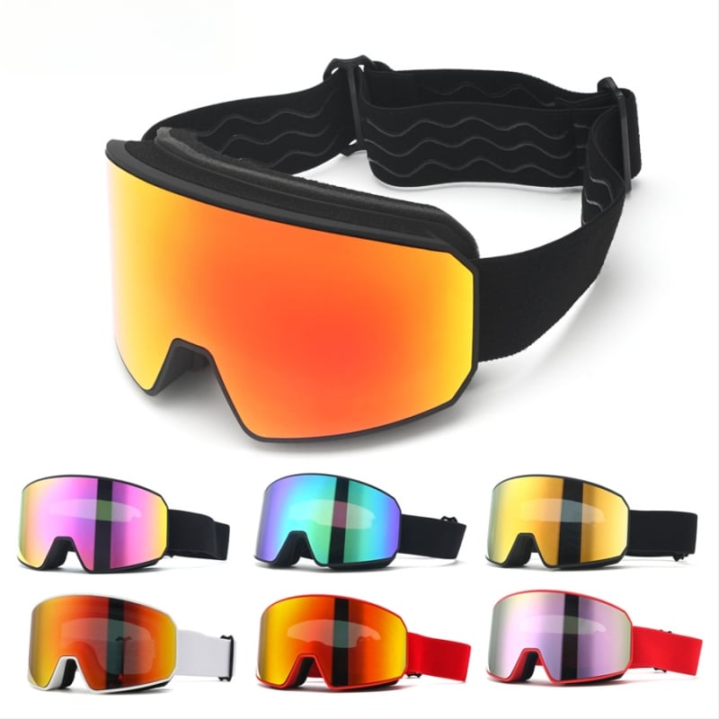 Slēpošanas brillēs kalnu kāpšanai ar divslāņa pret aizlogošanos, UV aizsardzība, saderīgas ar dioptriju lencēm