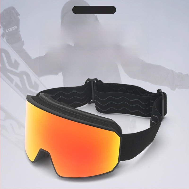 Slēpošanas brillēs kalnu kāpšanai ar divslāņa pret aizlogošanos, UV aizsardzība, saderīgas ar dioptriju lencēm