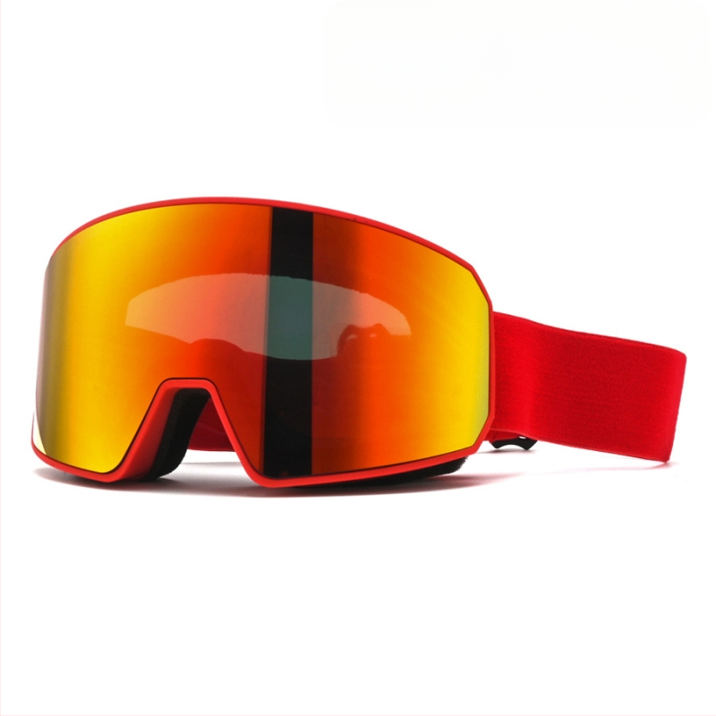 Slēpošanas brillēs kalnu kāpšanai ar divslāņa pret aizlogošanos, UV aizsardzība, saderīgas ar dioptriju lencēm