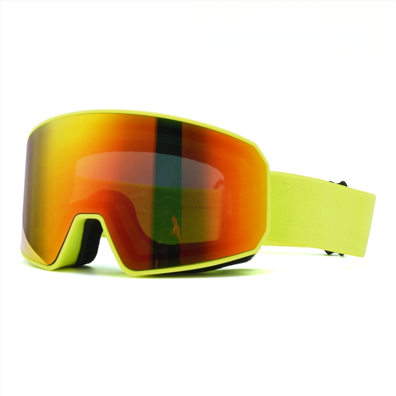 Slēpošanas brillēs kalnu kāpšanai ar divslāņa pret aizlogošanos, UV aizsardzība, saderīgas ar dioptriju lencēm