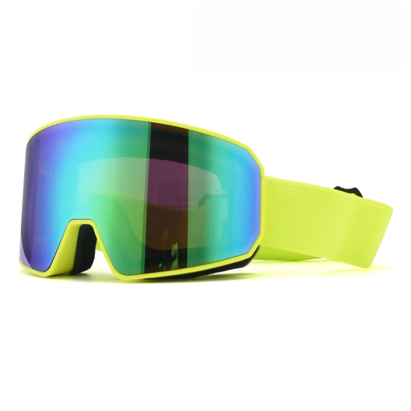 Slēpošanas brillēs kalnu kāpšanai ar divslāņa pret aizlogošanos, UV aizsardzība, saderīgas ar dioptriju lencēm