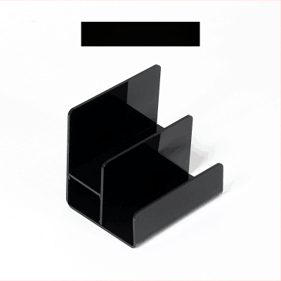 Piniginės ir rankinės demonstravimo stovas, dviejų lygių, injekcinio formavimo konstrukcija, gipso apvalkalas, laiptinės formos