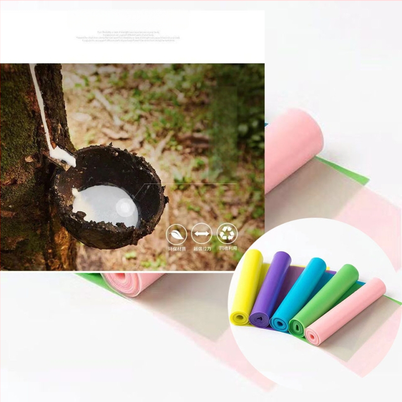 Jogos atsparos juosta pečių ir klubų tempimui, natūralus lateksas, prekių ženklas aibi