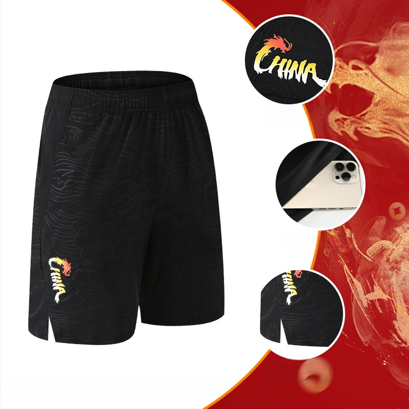 Stalo teniso kelnės - Unisex, Suaugusiesiems, greitai džiūstantis poliesteris, odai nekenkianti audiniai, pamušalas 100% poliesteris; tinka bėgiojimui, stalo tenisui, badmintonui