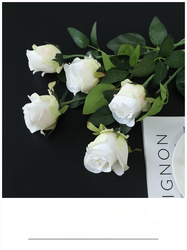 Τεχνητό λουλούδι μαργαρίτα από μεταξωτό ύφασμα για οικιακή διακόσμηση (σαλόνι, τραπεζαρία, έπιπλο τηλεόρασης)