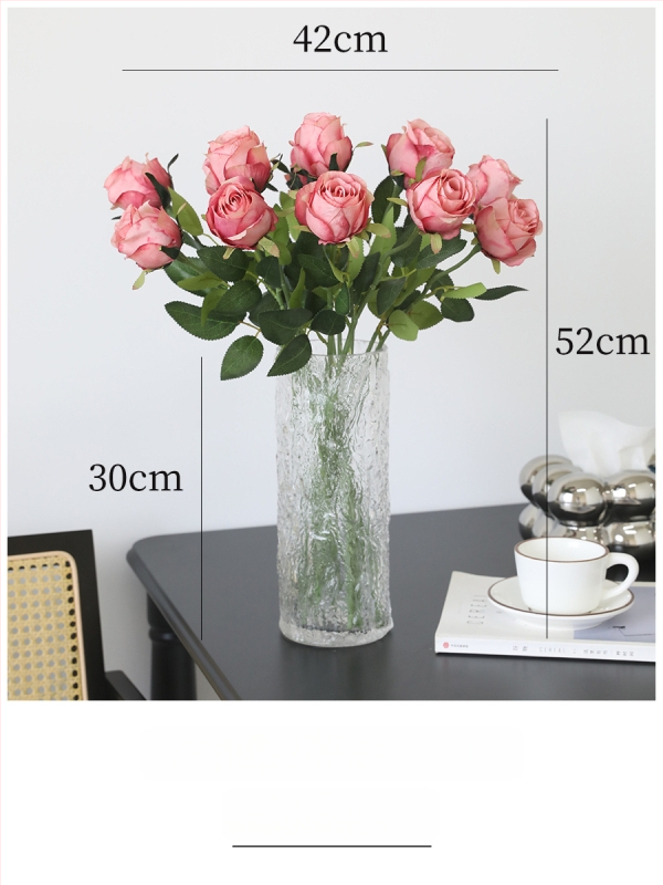 Τεχνητό λουλούδι μαργαρίτα από μεταξωτό ύφασμα για οικιακή διακόσμηση (σαλόνι, τραπεζαρία, έπιπλο τηλεόρασης)