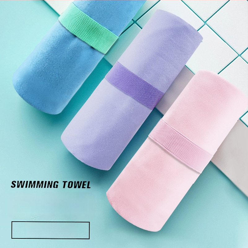 Plaukimo mikropluošto greitai džiūstantis rankšluostis, 200–300 g, absorbentas, su individualizuotu logotipu