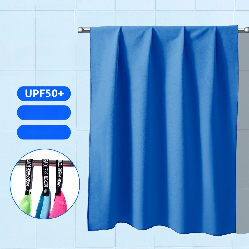 Plaukimo mikropluošto greitai džiūstantis rankšluostis, 200–300 g, absorbentas, su individualizuotu logotipu