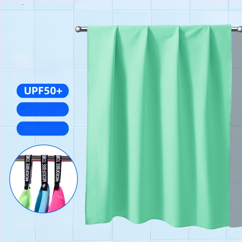 Plaukimo mikropluošto greitai džiūstantis rankšluostis, 200–300 g, absorbentas, su individualizuotu logotipu