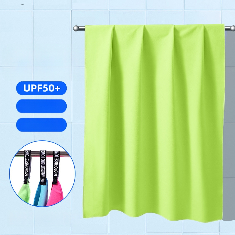 Plaukimo mikropluošto greitai džiūstantis rankšluostis, 200–300 g, absorbentas, su individualizuotu logotipu