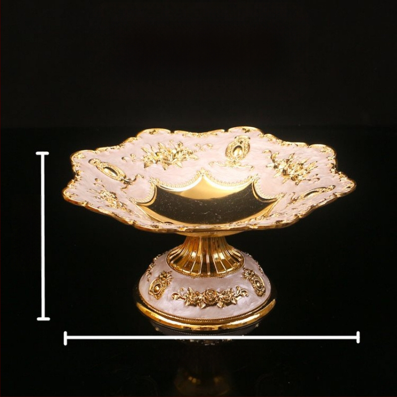 Vaisių lėkštės laikiklis – Europos stiliaus, keramikinė medžiaga, paprastas lauko dizainas