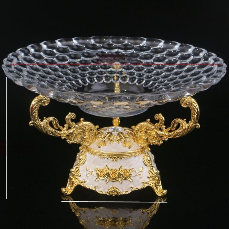 Vaisių lėkštės laikiklis – Europos stiliaus, keramikinė medžiaga, paprastas lauko dizainas