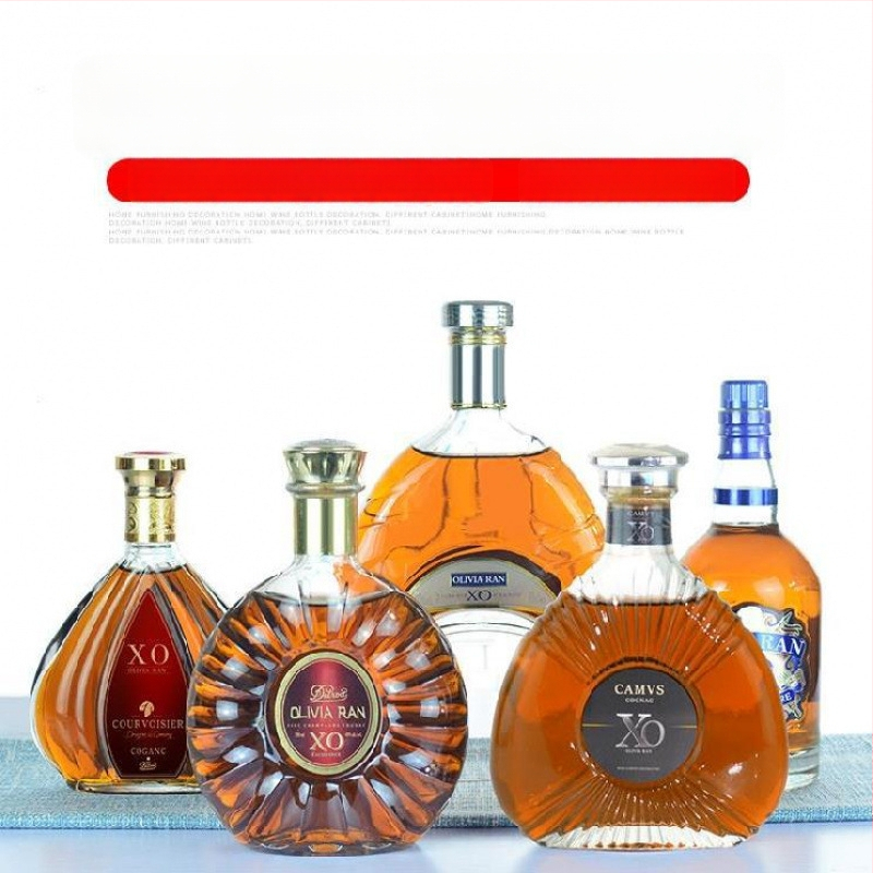 Διακοσμητικό φιάλης κρασιού για μπαρ - πλαστικό και ρητίνη, οικιακή διακόσμηση σε αμερικανικό στυλ, κωδικός aWpRi64s