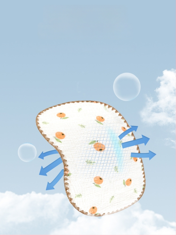 Bērnu mākoņveida spilvens, 100% kokvilna, korejiešu stils, zīdaiņiem (0–12 mēneši)