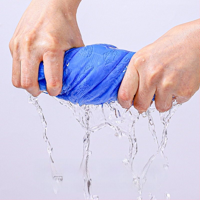 Πετσέτα στεγνώματος μαλλιών με συνθετικό δέρμα ελαφιού – γρήγορο στέγνωμα, υψηλή απορρόφηση, 10 νήματα, εκτύπωση, βάρος κάτω από 30 g