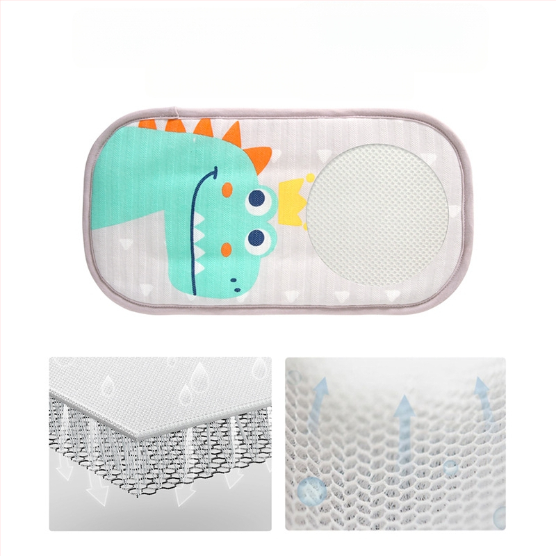 Rokas atbalsta spilvens zīdaiņa barošanai — 100% kokvilna, zīdaiņiem no dzimšanas līdz 12 mēnešiem, karikatūras stils, zīmols Happiness