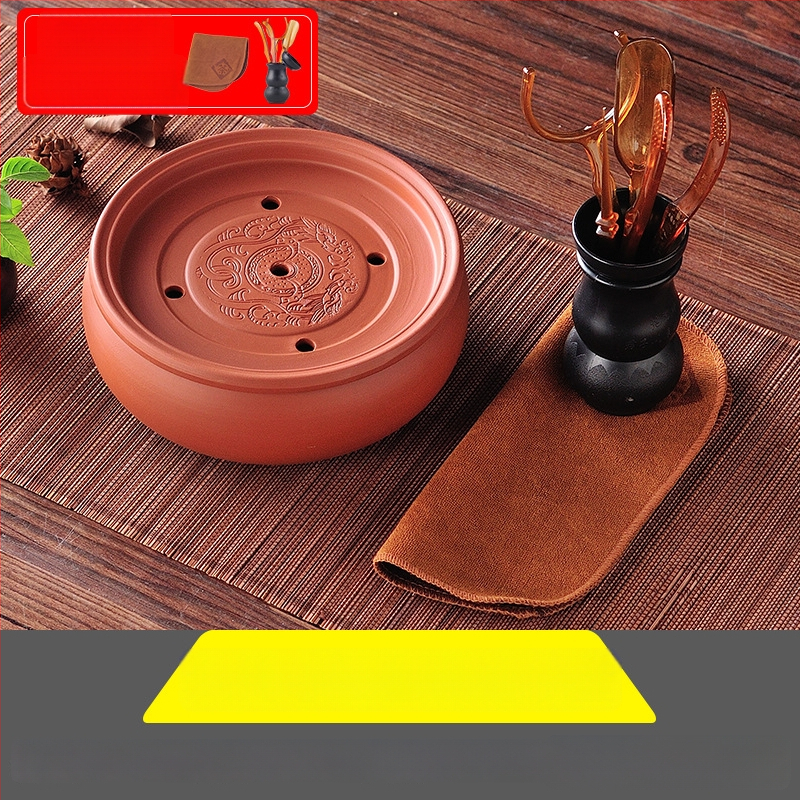 Δίσκος τσαγιού από κεραμικά, χειροποίητος, πρώτη κλάση ποιότητας, ρετρό στυλ, ελαφριά πολυτέλεια ρετρό