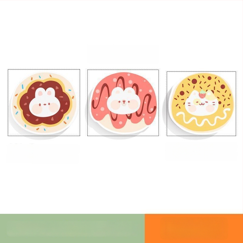 PVC стенни стикери, 2 части, водоустойчиви самозалепващи декор за прикриване на дупки върху врати и стени – бохемски стил и огледален дизайн