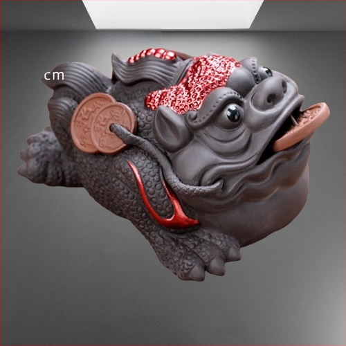 Tea pet figūrėlių rinkinys iš smėlio molio, retro stilius, aukšta kokybė, įtraukiami toad, Pixiu, Sun Wukong ir drakono vėžlys