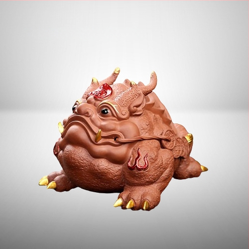 Tea pet figūrėlių rinkinys iš smėlio molio, retro stilius, aukšta kokybė, įtraukiami toad, Pixiu, Sun Wukong ir drakono vėžlys