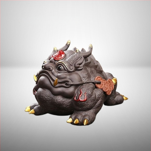 Tea pet figūrėlių rinkinys iš smėlio molio, retro stilius, aukšta kokybė, įtraukiami toad, Pixiu, Sun Wukong ir drakono vėžlys