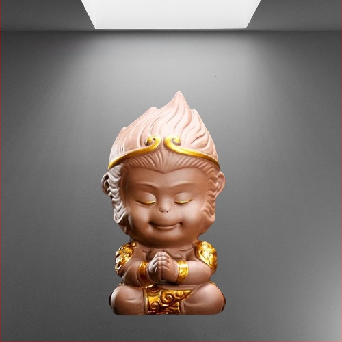 Tea pet figūrėlių rinkinys iš smėlio molio, retro stilius, aukšta kokybė, įtraukiami toad, Pixiu, Sun Wukong ir drakono vėžlys