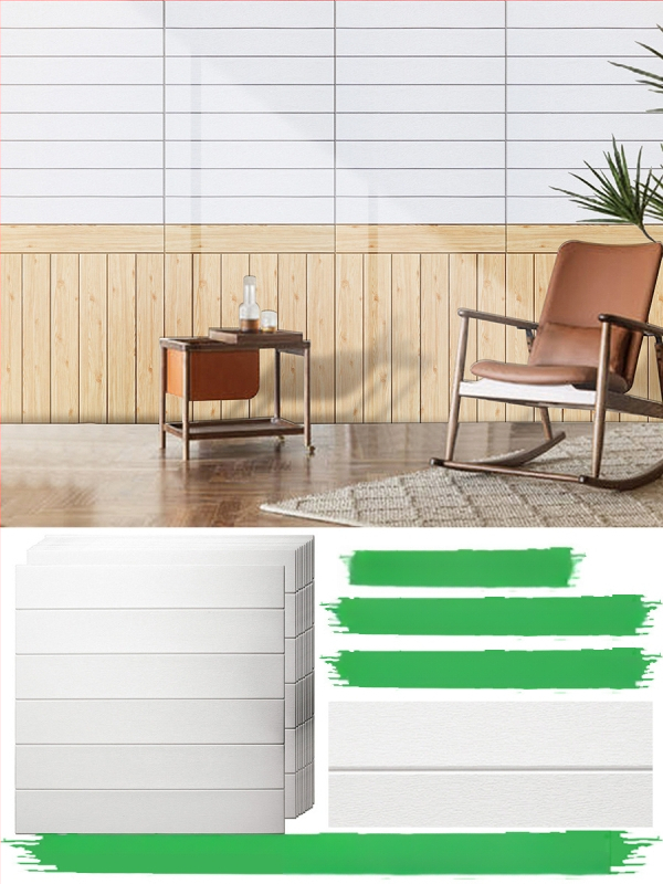 Стенно стикер с геометричен модел, водоустойчив, триизмерен дизайн за дневна, 1 бр., семпъл и модерен.