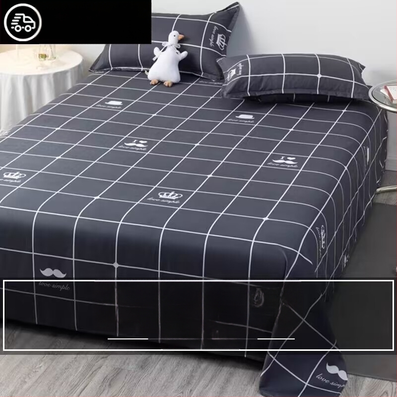 Koleginio kambario patalynės rinkinys: poliesteris, twill audinys, reaktyvus spausdinimas ir dažymas, dryžių raštas, šiuolaikinis minimalistinis stilius