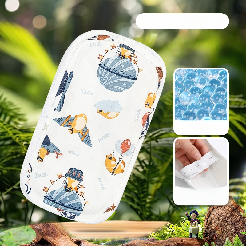 Podloga za dojenje novorođenčadi – pamuk, punilo gel kuglice leda, položaj djeteta