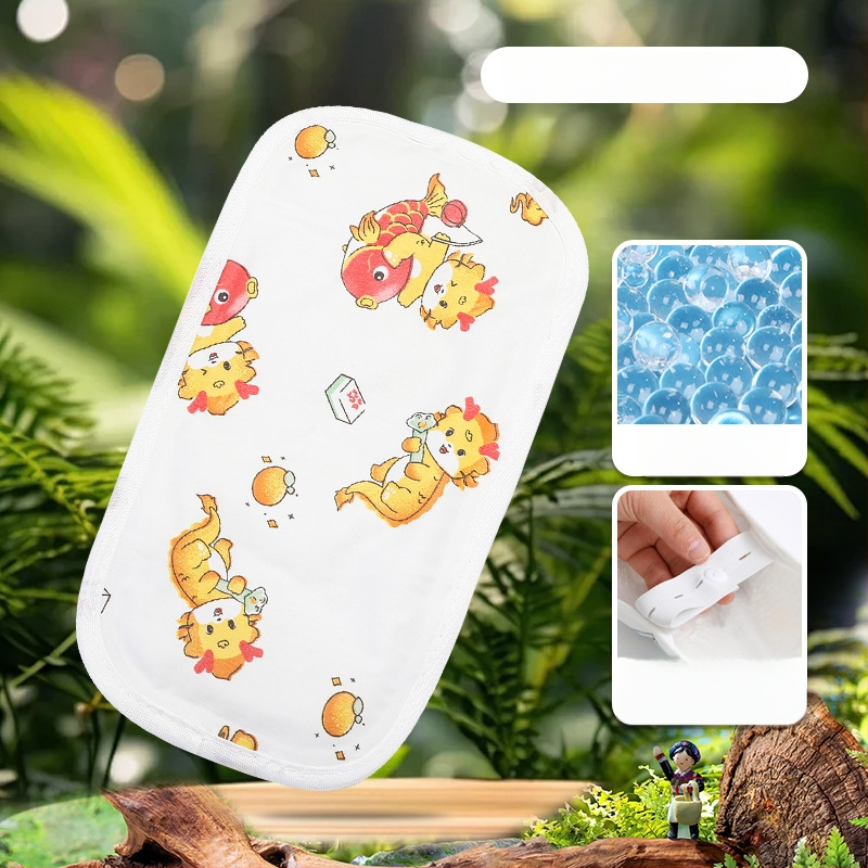 Podloga za dojenje novorođenčadi – pamuk, punilo gel kuglice leda, položaj djeteta