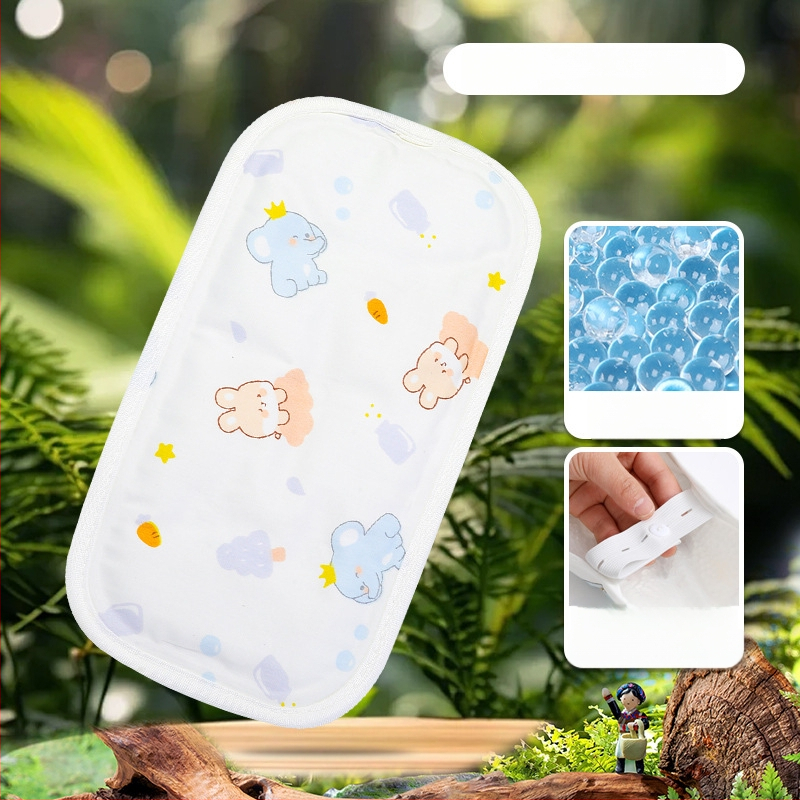 Podloga za dojenje novorođenčadi – pamuk, punilo gel kuglice leda, položaj djeteta