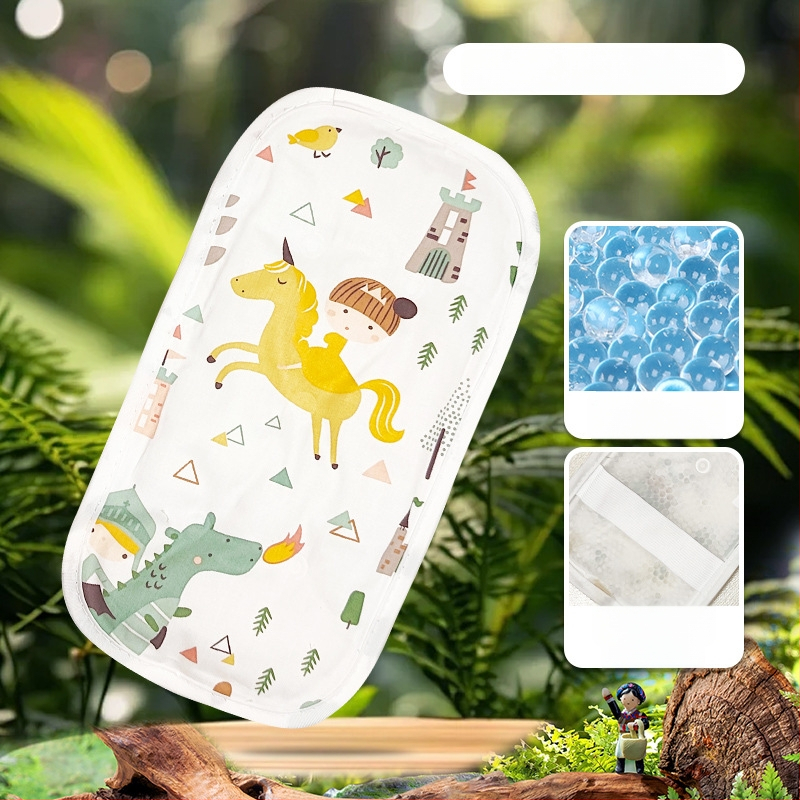 Podloga za dojenje novorođenčadi – pamuk, punilo gel kuglice leda, položaj djeteta