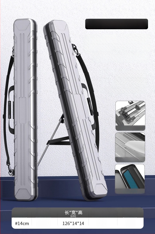 EVA риболовна чанта с твърд корпус за пръчки, водоустойчива и преносима