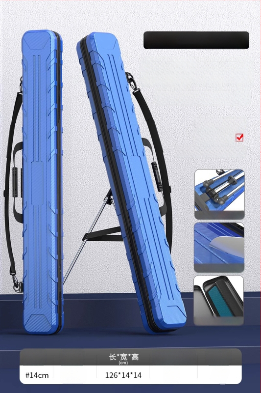 EVA риболовна чанта с твърд корпус за пръчки, водоустойчива и преносима