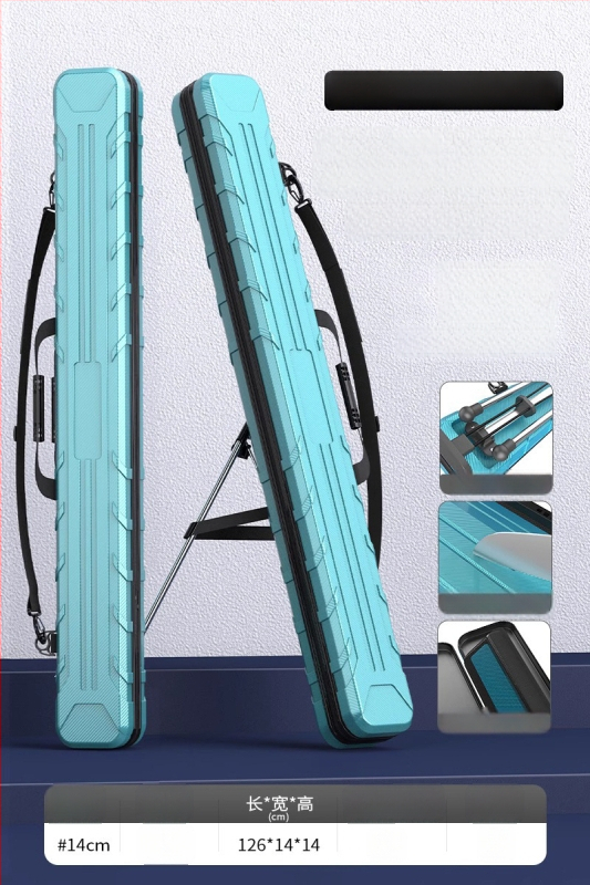 EVA риболовна чанта с твърд корпус за пръчки, водоустойчива и преносима