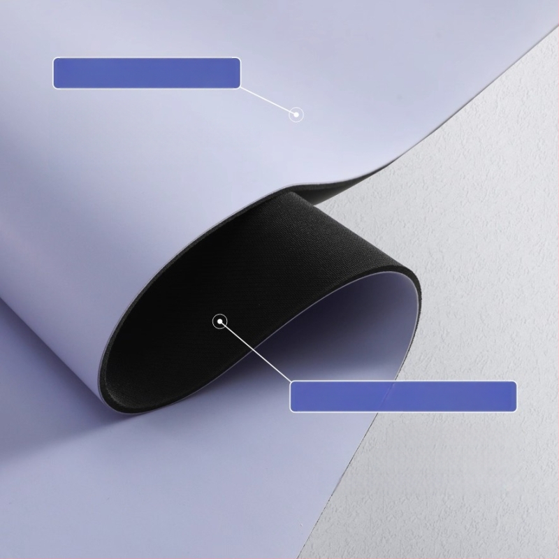 Йога постелка Miska (PU и естествен каучук, 5 мм дебелина, 3000 г, геометричен принт)