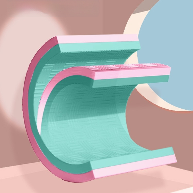 Баланс йога мат, със удебелена нехлъзгаща се повърхност, EVA, 6 мм