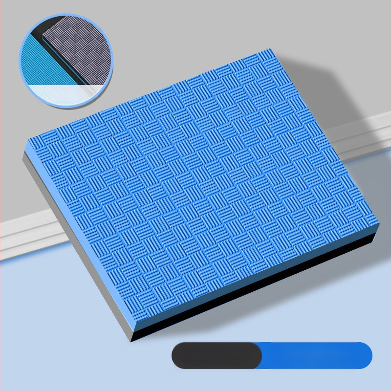 Баланс йога мат, със удебелена нехлъзгаща се повърхност, EVA, 6 мм