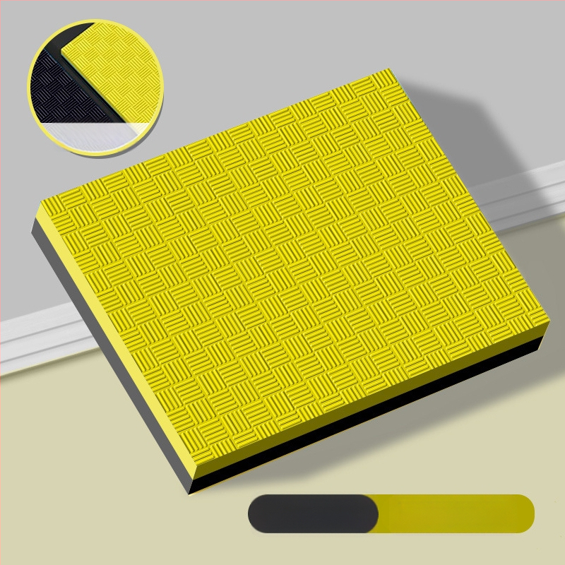 Баланс йога мат, със удебелена нехлъзгаща се повърхност, EVA, 6 мм