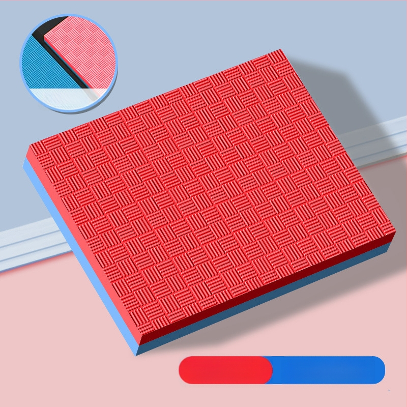 Баланс йога мат, със удебелена нехлъзгаща се повърхност, EVA, 6 мм