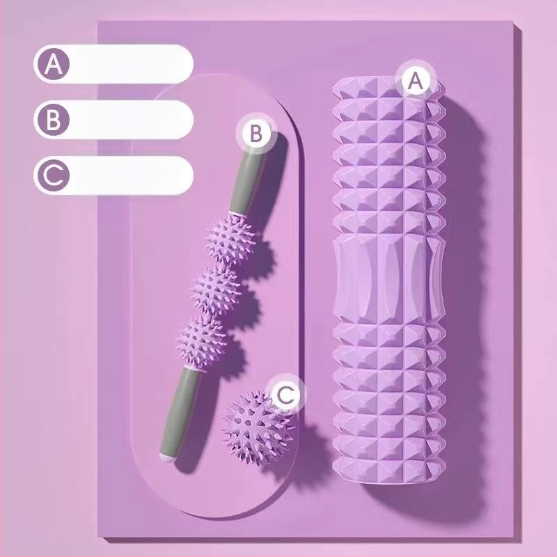 Putų ritinėlis blauzdų liekninimui, raumenų atpalaidavimui, namų masažui, joga ir Pilates