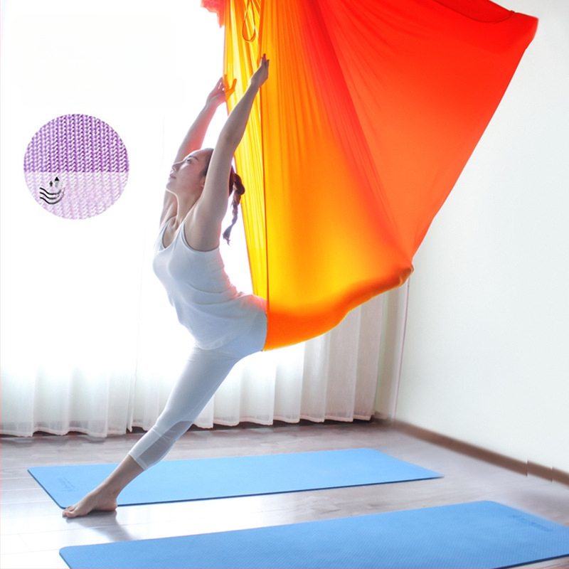 Slang Shield ore jogos hamaka su tempimo diržu ir mikroelastine virvė namų jogos studijai