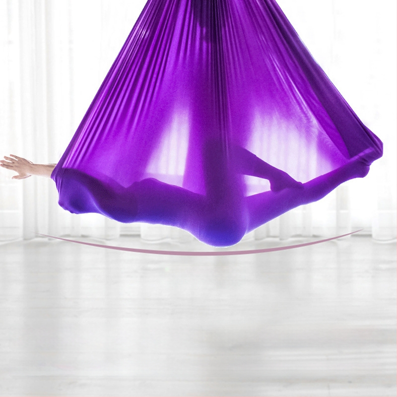 Slang Shield ore jogos hamaka su tempimo diržu ir mikroelastine virvė namų jogos studijai